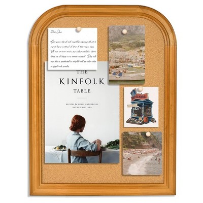 Cork Board for Walls, 17X13 inches Bulletin Board with Frame, Decorative Hang...