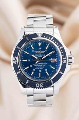 Breitling Superocean II 42mm Automatik Herrenuhr A17365 Box + Papiere
