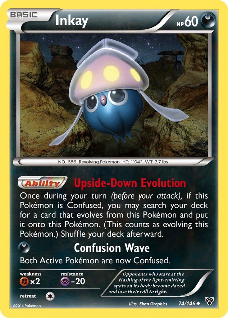 LP - Inkay (74) XY - 74/146 XY Base Set