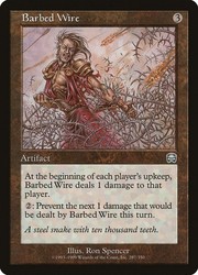 Barbed Wire 287 Uncommon Mercadian Masques Magic: The Gathering