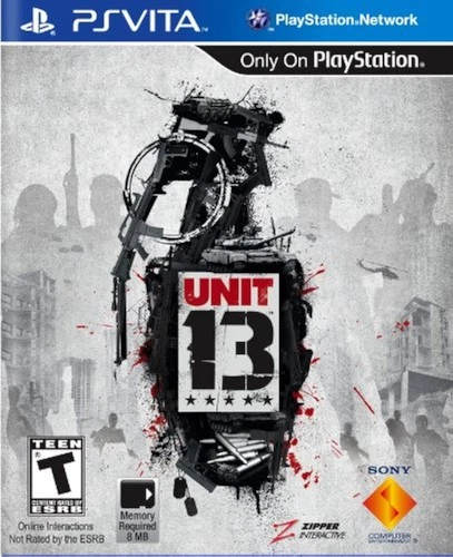 Unit 13 PlayStation Vita For PS Vita Shooter 0E