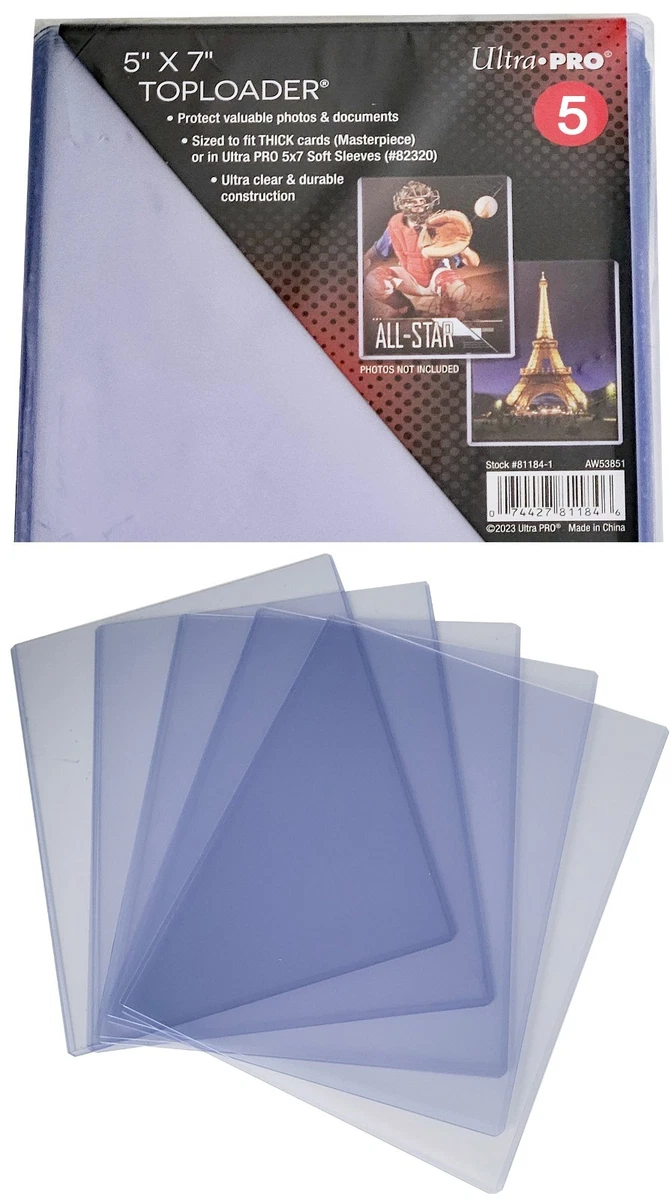 plastic sleeves for 5x7 cards Amazon.com : 10 Pcs 5