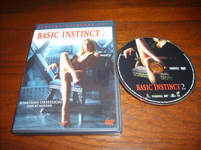 BASIC INSTINCT 2(DVD,'06,WS)~Unrated Ext Cut~DAVID MORRISSEY~SHARON STONE NUDITY