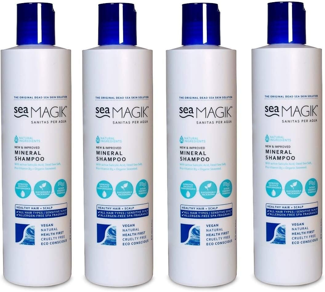 Dead Sea Spa Magik Mineral Shampoo 300ml x 4 PACK