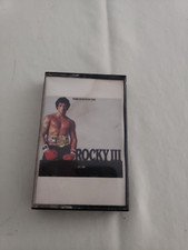 RARE OOP Rocky III CASSETTE TAPE soundtrack score 1982 EYE OF THE TIGER Survivor