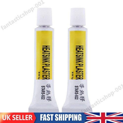 2pcs STARS-922 Heatsink Plaster Thermal Silicone Adhesive Cooling Paste