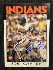 2004 Topps Fan Favorites JOE CARTER AUTO Archives Autograph /100 SP SSP