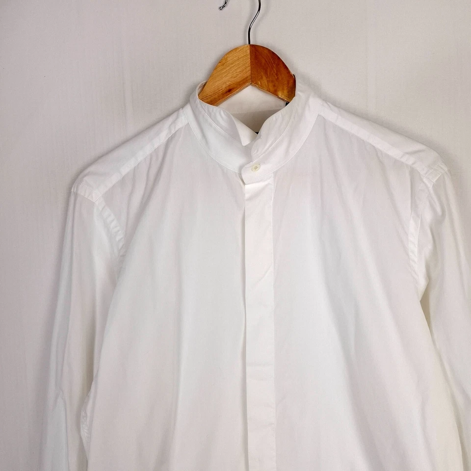 Camicia formale uomo HUGO BOSS taglia 15 1/2 (39) vestibilità regolare cotone... - Immagine 3 di 4
