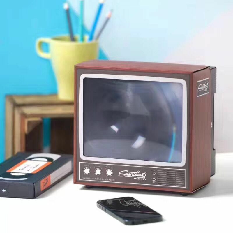 Handheld Magnifier Retro Tv Screen Magnifier Retro TV Amplifier 3D