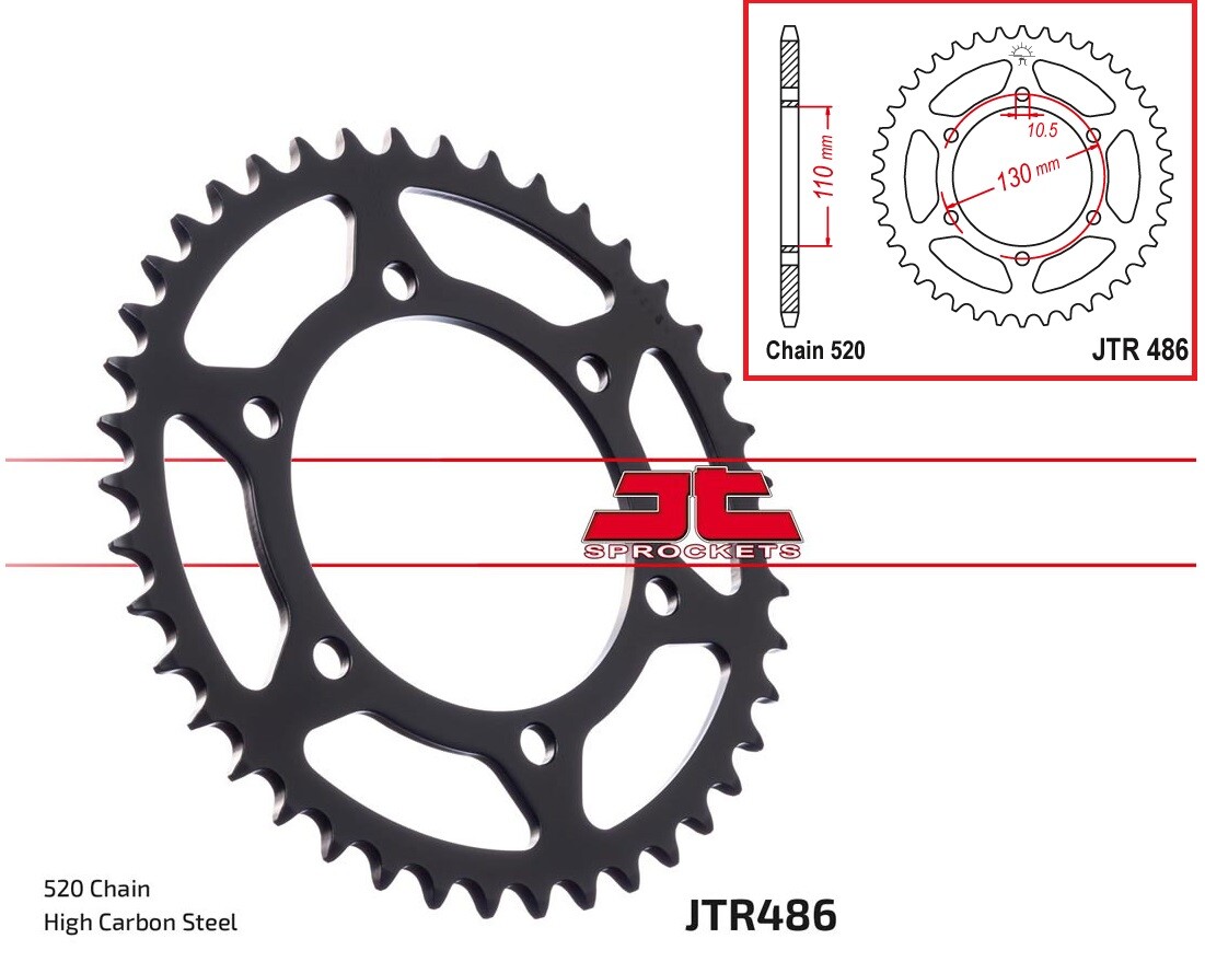 Couronne KAWASAKI ZR 550 ZEPHYR 41 dents pour rénovation moto