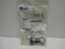 ALLEN BRADLEY 800EP-F5 SER A FLUSH PUSH BUTTON MOM ROUND YELLOW NON-ILLUM NIB