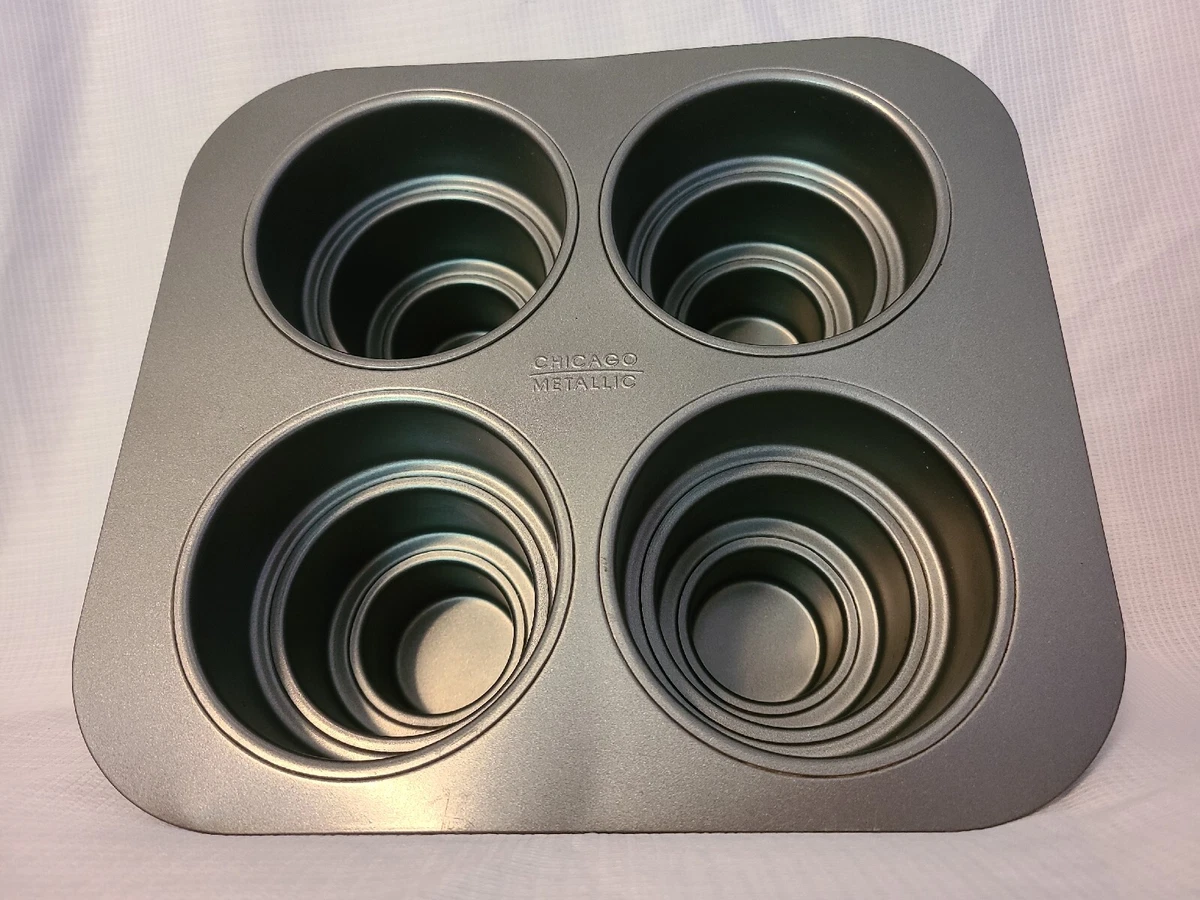 Chicago metallic multi tier cake pan cheap
