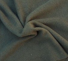 Olive Sherpa Knit Fleece Fabric By the Yard Cotton Blend 5/16 Dog Bed, Jacket