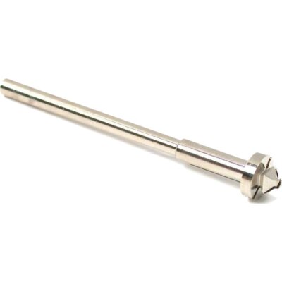 3-Piece Snap-On Mandrel Set - Stainless Steel 3/32" Shank For Moores Brass Center Discs