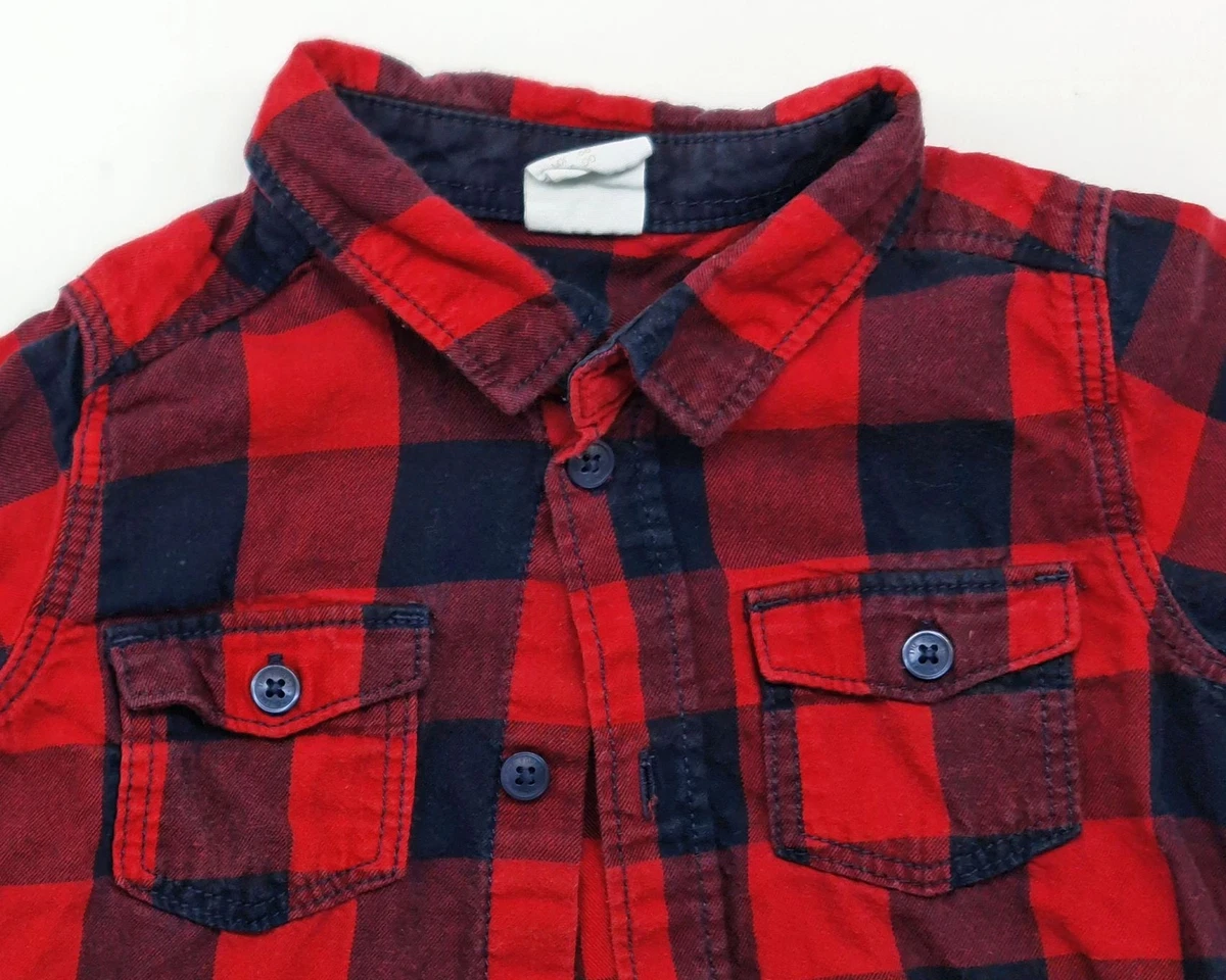 Elegante de Fiesta Beb Manga Larga Camisa De H M Talla 68 eBay