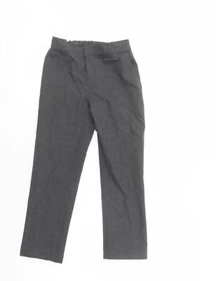 Marks & Spencer Jungen grau Polyestermischung Anzughose Hose Größe 8-9 Jahre