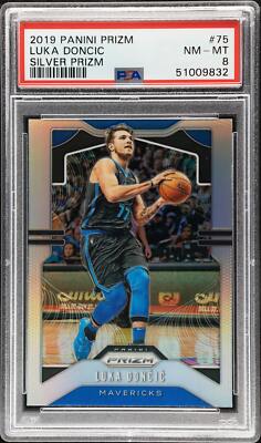 2019 Panini Prizm Luka Doncic Silver Prizm #75 PSA 8 | eBay 2019 Panini Prizm Luka Doncic Silver Prizm #75 PSA 8 | eBay