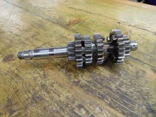 YAMAHA RD125LC MAIN SHAFT AND GEARS