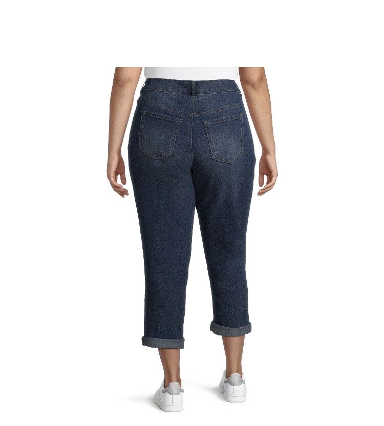 Terra & sale sky cropped boyfriend