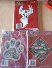 lot of 150 New Mossy Oak Graphics Whitetail Deer Hunting Decal Sticker Die Cut