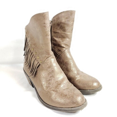 leather ankle boots size 4