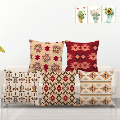aztec couch pillows