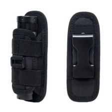 LED Flashlight Torch Nylon Pouch Holster Belt Clip Case Bag Holder Waist Bag US