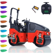 Mini 1/14 RC Road Roller BW120AD RTR Engineering Car Dual Brushed Motors Battery