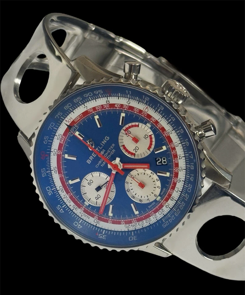 Breitling Navitimer B01 Chronograph 43MM PAN AM Special Edition AB01212B1C1A2 - Image 2 of 4
