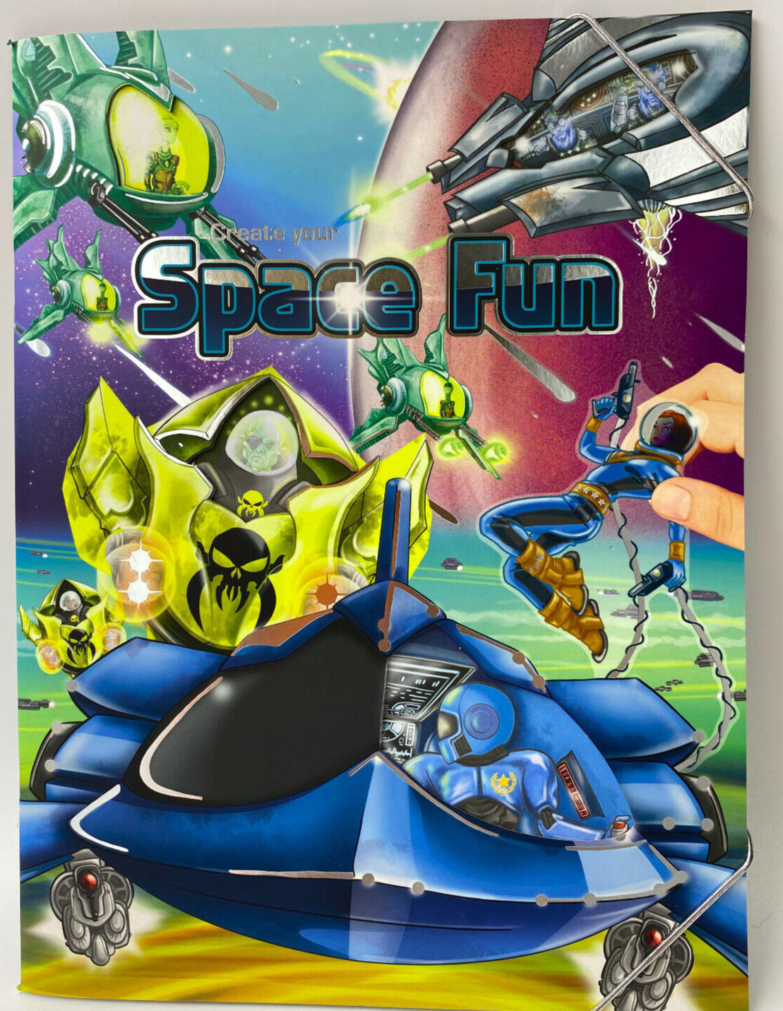 🚀 7 X Create Your Space Fun Stickerbuch Für Jungs Und Mädchen 👽