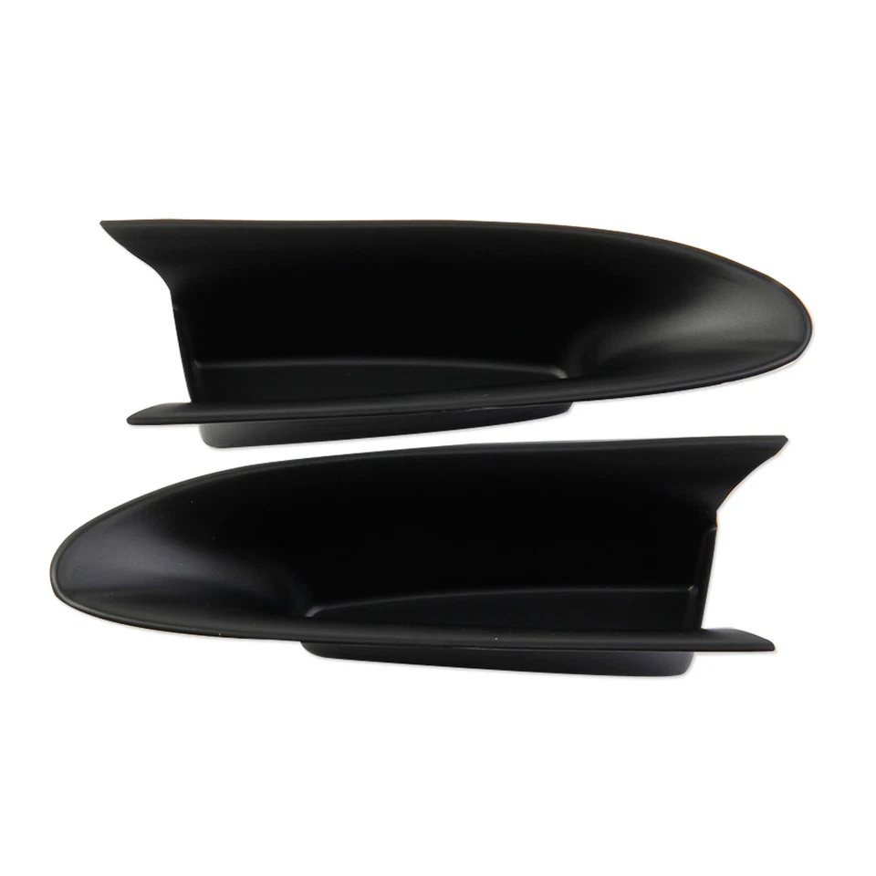 Reposabrazos puerta interior negro mate caja almacenamiento embellecedor apto para Nissan 370Z 2009-2020 Foto 3 de 4