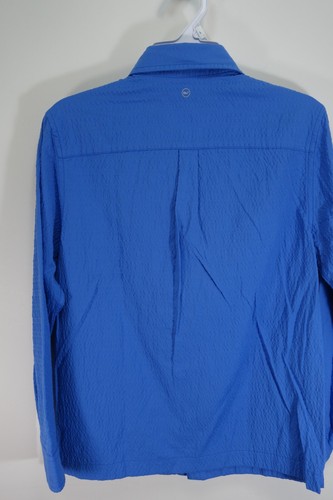 Vineyard Vines Kids Blue OTG Performance Dress Button Up Shirt Size S (8-10) - Picture 5 of 7