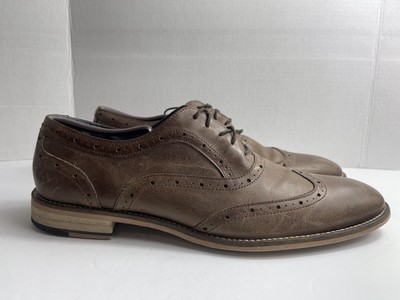 Gordon Rush Carbon Leather Wingtip Derbys Size 42 EU GORDON RUSH BRYSON DERBY WINGTIP OXFORD LACE-UP CASUAL SHOES  main image 3