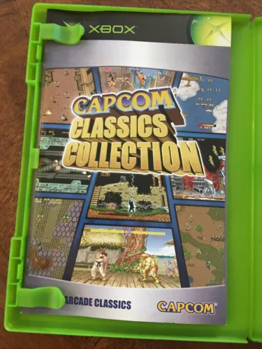 Capcom Classics Collection:Vol.1 (Microsoft Xbox, 2005, T) Disc, Manual & Case! - Picture 4 of 6