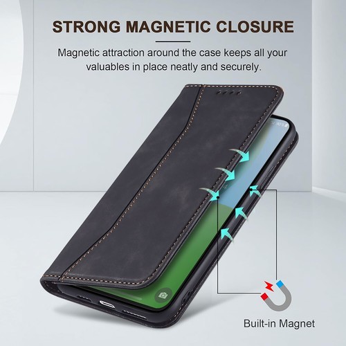 For Samsung Galaxy A56 Leather Flip Wallet Holder Case Cover / Screen Protector - Picture 21 of 31