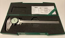 Insize DIAL CALIPER, 0-8", graduation .001" (1311-8)