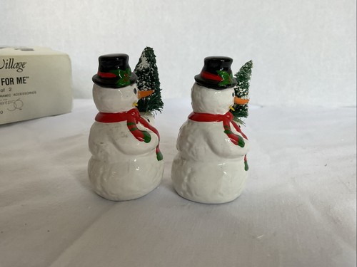 Dept 56 A Tree for Me Snow Village Snowmen #51640 - Picture 7 of 14