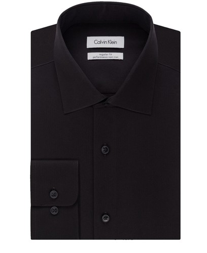white christmas dresses Pop Black Dress Shirt, Black / M main image 1