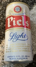 Piels Light Tall 12 Oz Beer Can PIEL BROS ALLENTOWN PA