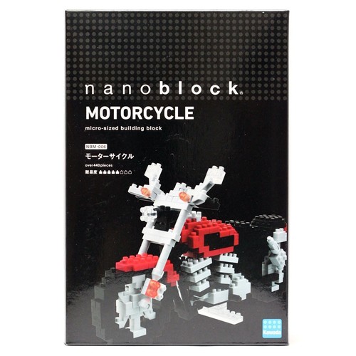 NEW NANOBLOCK Motorcycle Nano Block MicroSize Building Blocks NBM-006 440+ pc - Picture 4 of 6