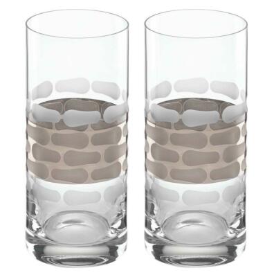 Michael Wainwright Truro Platinum Highball Glass, Set of 2 G1699