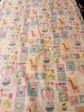 Fabric Baby Things 72 L X 44 W Multicolor
