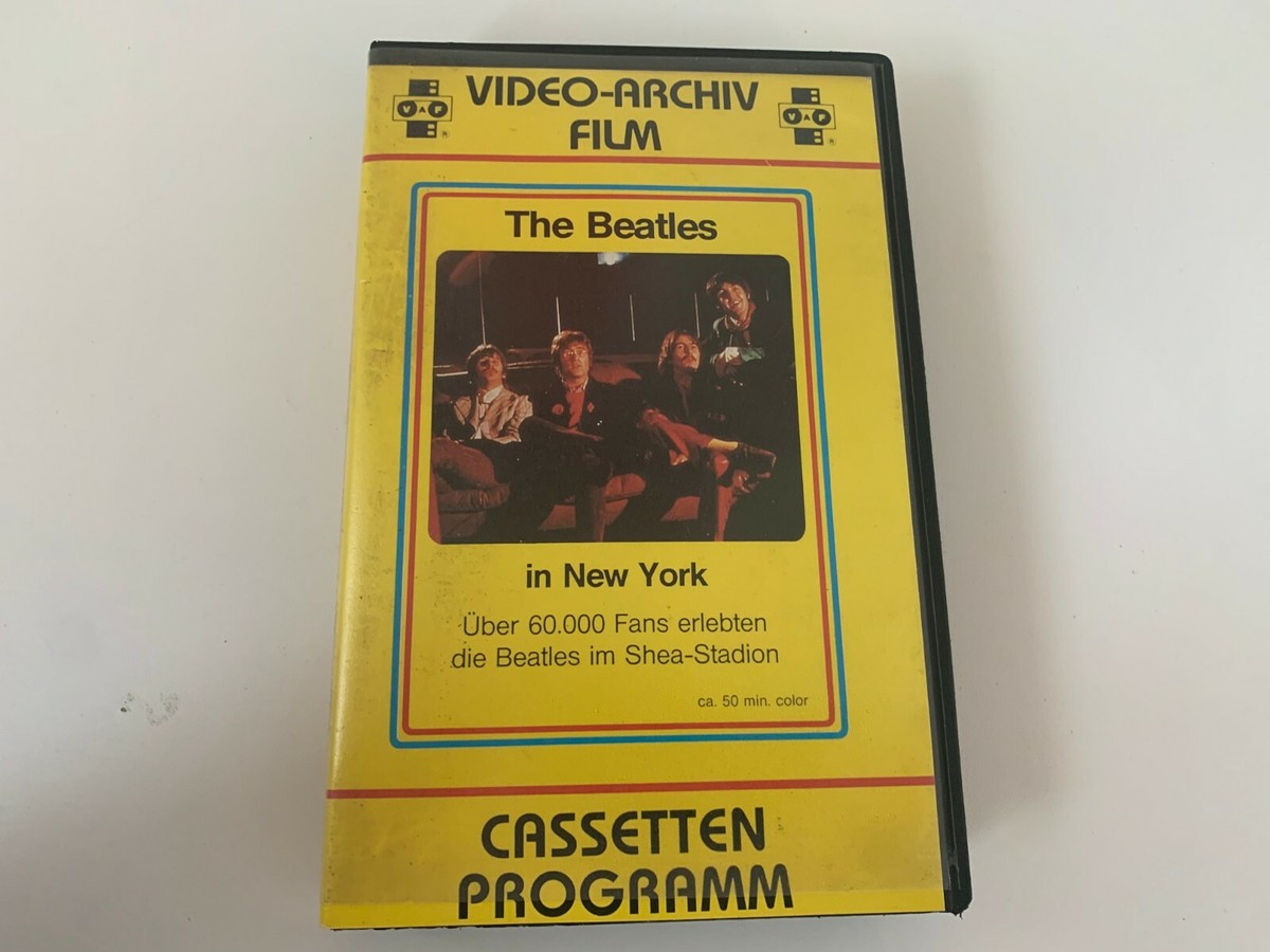 The Beatles in New York, Shea Stadium. [VHS] German - VIDEO-ARCHIV