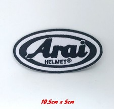 Arai Helmet Motorcycles Racing Biker Iron/Sew-on Embroidered Patch