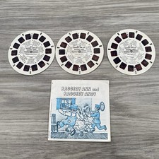 Vintage GAF View-Master Reels Raggedy Ann  Andy - 4061, 4062, 4063 W/ Book