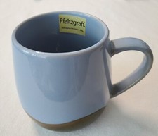 Pfaltzgraff Solid Wave 15 Oz Coffee Mug Stoneware Blue/Bronze Microwave-safe NWT