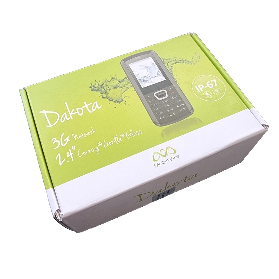 MobiWire Dakota Tough Mobile Phone ✔ Unlocked 3G 2G • IP67 Dust & Waterproof - Image 4 of 4