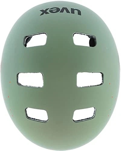 uvex Bicycle Helmet for Kids Durable Hard Shell 51-55 Adjustable Size 3 cc Green - Image 4 of 4