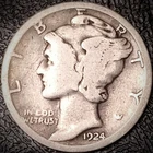 1924-D Mercury Dime — photo from another recent sale