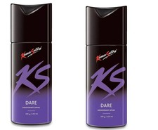 2 x150ml Kamasutra dare deodorant spray for men spicy and sizzling fragrance